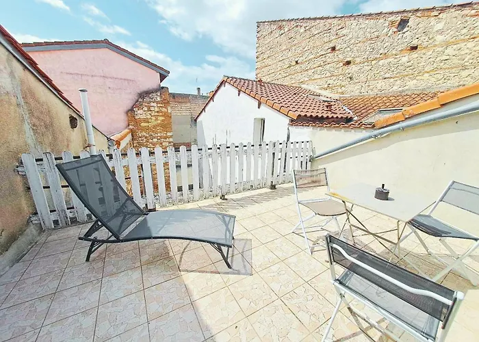 Studio St-Amand, 2Pers, Terrasse, Clim, Wifi