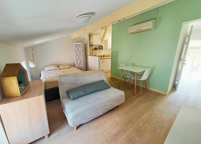 Studio St-Amand, 2Pers, Terrasse, Clim, Wifi